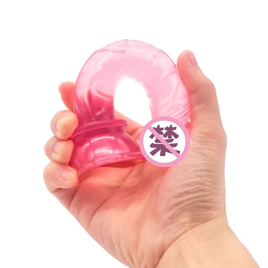 Suction Cup Massagers Multiple Colors Body Safe Silicone Intimate Wellness Relaxation Adult Products Sex Toys
