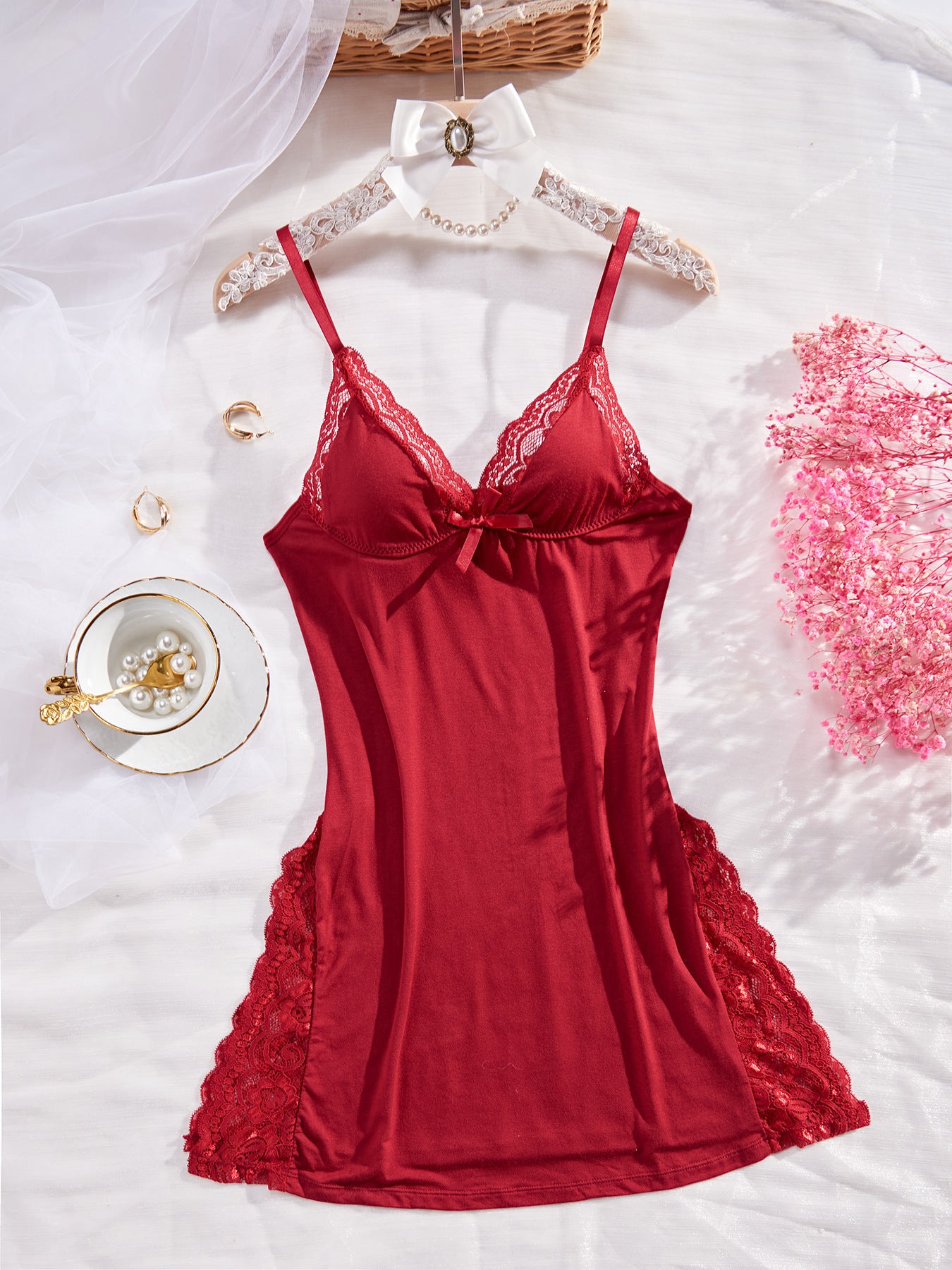 Sexy Lingerie Amazon Ebay Foreign Trade Supply See-Through Sexy Nightwear Sexylingerie Flirting