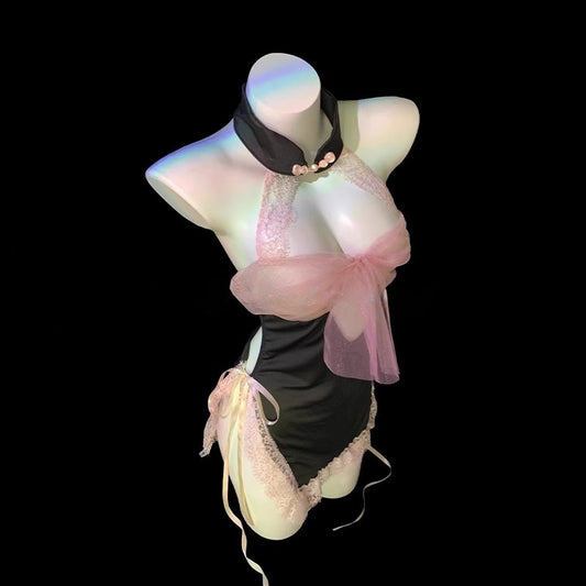 So Tempting "Pink Memories" Sexy Intimates Sexy Uniform Temptation Pajamas 2025 New Qqny Women