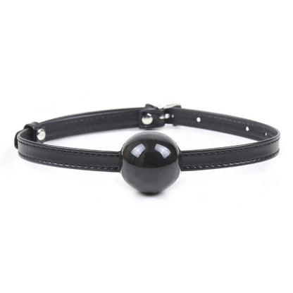 BDSM Ball Gag Oral Fixation stuffed Mouth PU Bondage Boutique Begin Roleplay Slave Submisson Adult Game For Couples Flirting Toy