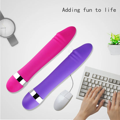 Mini Realistic Dildo Vibrator Vagina G Spot Bullet Stimulator AV Wand Clitoral Anal Female Masturbation Adult Sex Toys for Women