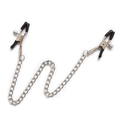 Metal Chain Nipple Milk Clips Breast Massage Clamps Adult Flirting Teasing Erotic Gadgets Bdsm Slave Sex Toys For Couples