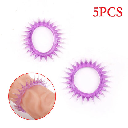 5PC Silicone Cock Ring Time Premature Ejaculation Delay Impotence Aid Erection Penis Rings Sex Toys For Adult Men Sex Products