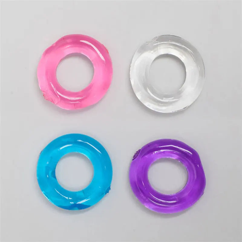 5/10PCS Delay Ejaculation Cock Ring Male Penis Erection Stretcher Extender Erotic Penis Rings Sex Toys for Men Adult Sex Product