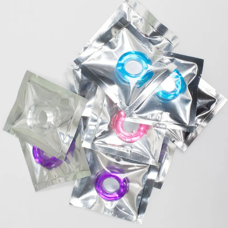 5/10PCS Delay Ejaculation Cock Ring Male Penis Erection Stretcher Extender Erotic Penis Rings Sex Toys for Men Adult Sex Product