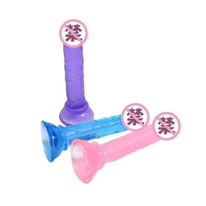 Suction Cup Massagers Multiple Colors Body Safe Silicone Intimate Wellness Relaxation Adult Products Sex Toys