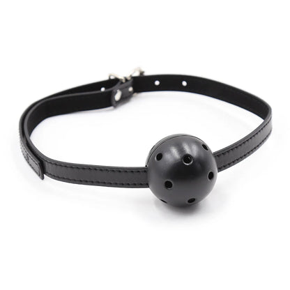 BDSM Ball Gag Oral Fixation stuffed Mouth PU Bondage Boutique Begin Roleplay Slave Submisson Adult Game For Couples Flirting Toy