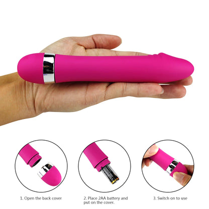 Mini Realistic Dildo Vibrator Vagina G Spot Bullet Stimulator AV Wand Clitoral Anal Female Masturbation Adult Sex Toys for Women