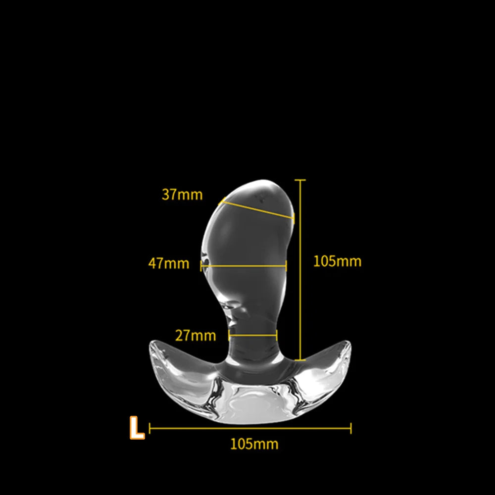 Soft Wearable Anal Plug Sex Toys Large Butt Plug Prostate Massage G-Spot Stimulation Anal Dilator For Women Men Adult 18+
