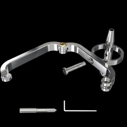 New Metal Scallop Chastity Cage Male PA Chastity Lock Anti-escape Cock Cage Adult Erotic Products 정조대 Penis SM Bondage Sissy 18+