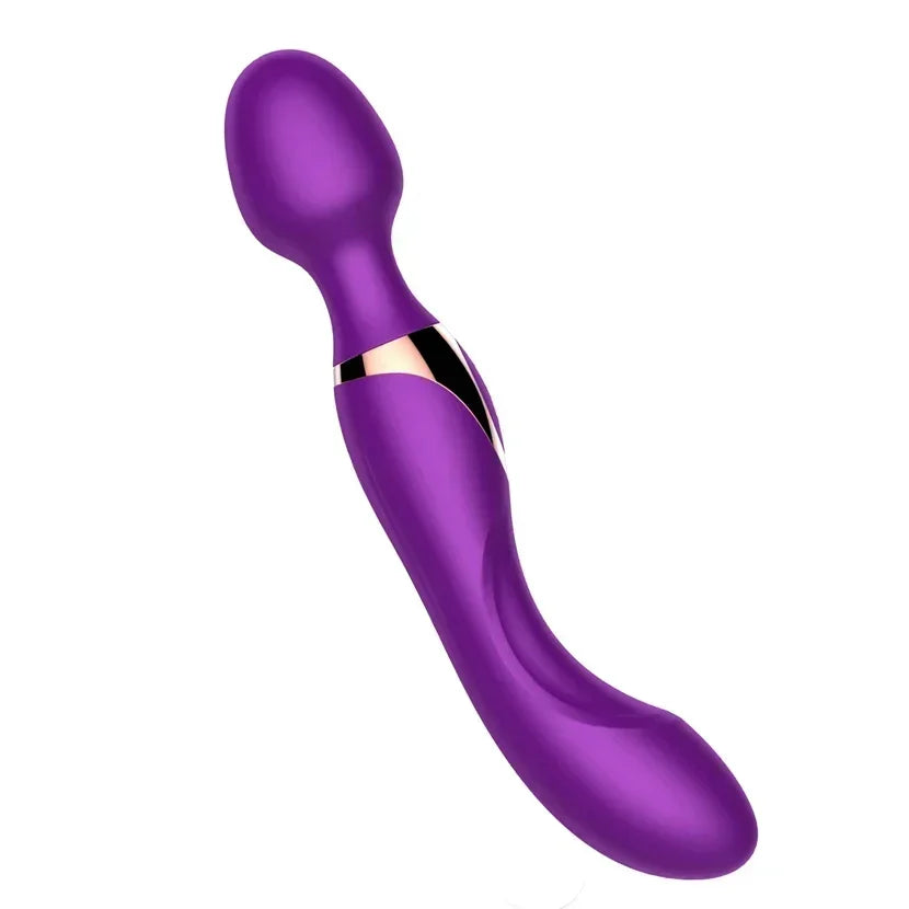 USB Charg10 Speeds Powerful Vibrators for Women Magic Dual Motors Wand Body Massager Female Sex Toys for Women G-Spot Adult Toys