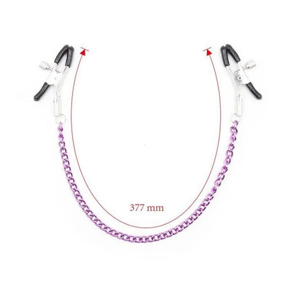 Metal Chain Nipple Milk Clips Breast Massage Clamps Adult Flirting Teasing Erotic Gadgets Bdsm Slave Sex Toys For Couples