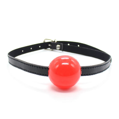 BDSM Ball Gag Oral Fixation stuffed Mouth PU Bondage Boutique Begin Roleplay Slave Submisson Adult Game For Couples Flirting Toy