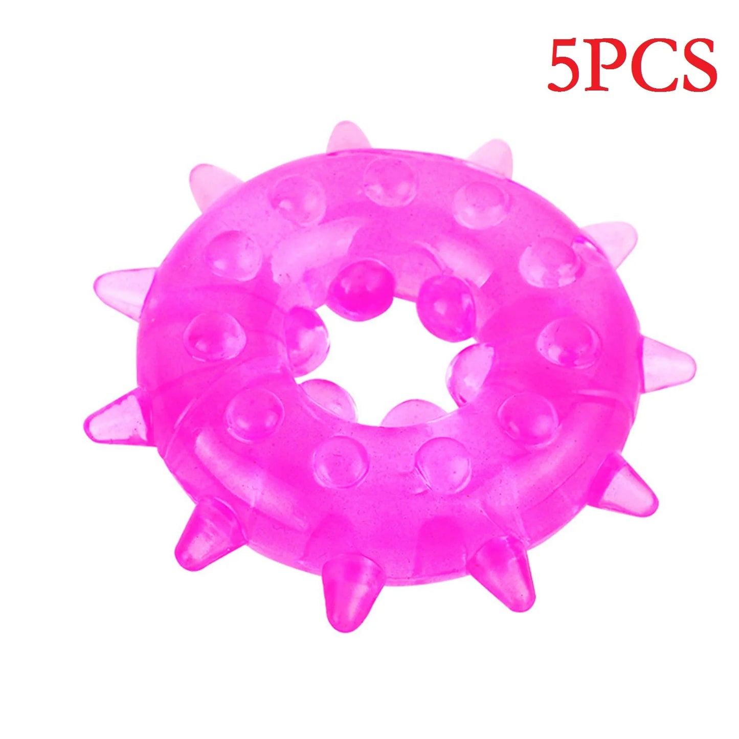 5PC Silicone Cock Ring Time Premature Ejaculation Delay Impotence Aid Erection Penis Rings Sex Toys For Adult Men Sex Products