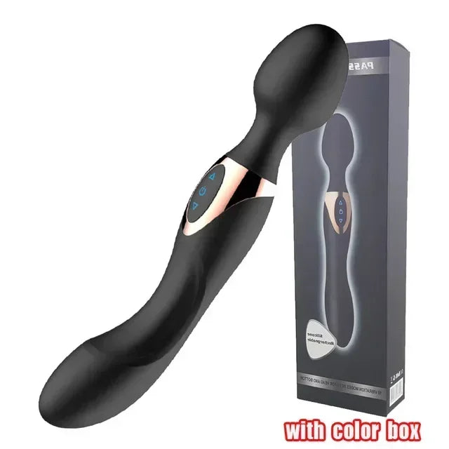 USB Charg10 Speeds Powerful Vibrators for Women Magic Dual Motors Wand Body Massager Female Sex Toys for Women G-Spot Adult Toys